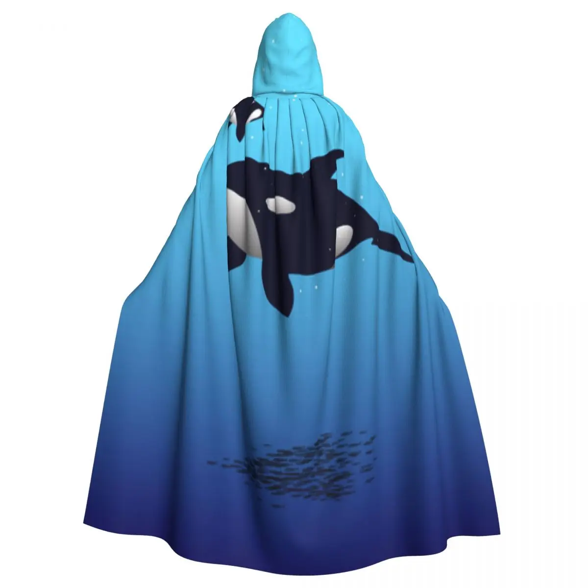 Hooded Cloak Unisex Cloak with Hood Killer Whale And Calf Whales Cloak Vampire Witch Cape Cosplay Costume
Hooded Cloak Unisex Cloak with Hood Killer Whale And Calf Whales Cloak Vampire Witch Cape Cosplay Costume
