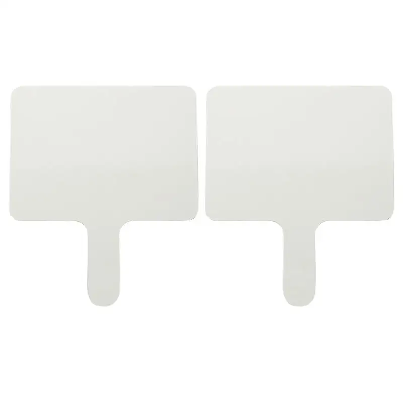 2pcs Party Game Quick Response Boards Teaching Props Writeable Whiteboards (White)
2pcs Party Game Quick Response Boards Teaching Props Writeable Whiteboards (White)