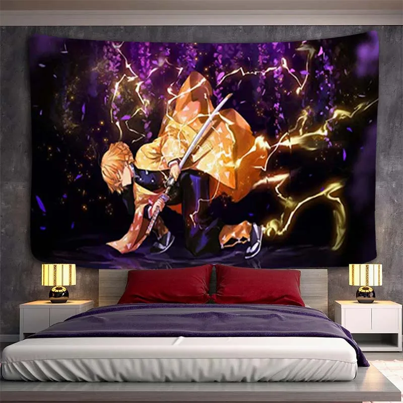 Demon Slayer Kochou Shinobu Tsuyuri Kanao Tapestry Art Wall Hanging Sofa Table Bed Cover Home Decor Poster
Demon Slayer Kochou Shinobu Tsuyuri Kanao Tapestry Art Wall Hanging Sofa Table Bed Cover Home Decor Poster
