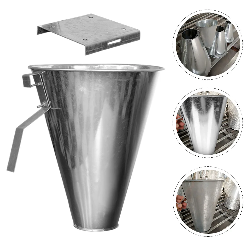 Conical Strainer Cone- Shaped Funnel Chicken Drain Bleeding Tool Cone Shaped Funnel Slaughter Tool Stainless Steel Killing Cones
Conical Strainer Cone- Shaped Funnel Chicken Drain Bleeding Tool Cone Shaped Funnel Slaughter Tool Stainless Steel Killing Cones