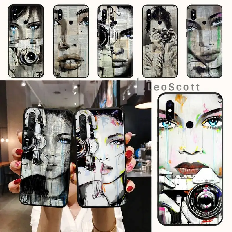 Retro newspaper Holding Camera Girl Phone Case For Xiaomi Redmi note 7 8 9 11 t s 10 A pro lite funda shell coque cover
Retro newspaper Holding Camera Girl Phone Case For Xiaomi Redmi note 7 8 9 11 t s 10 A pro lite funda shell coque cover