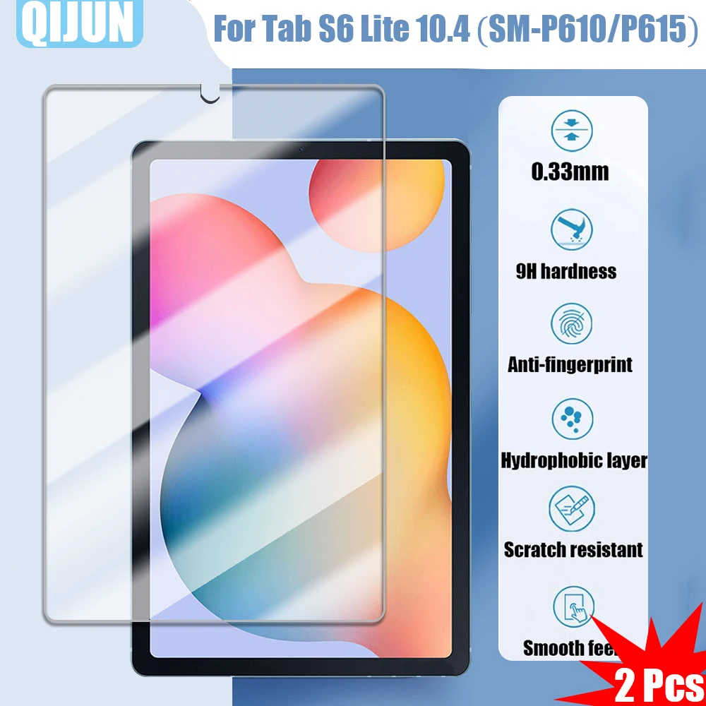 Tablet Tempered glass film For Samsung Galaxy Tab S6 Lite 10.4 Explosion proof and scratch resistant waterpro 2 Pcs SM-P610 P615
Tablet Tempered glass film For Samsung Galaxy Tab S6 Lite 10.4 Explosion proof and scratch resistant waterpro 2 Pcs SM-P610 P615