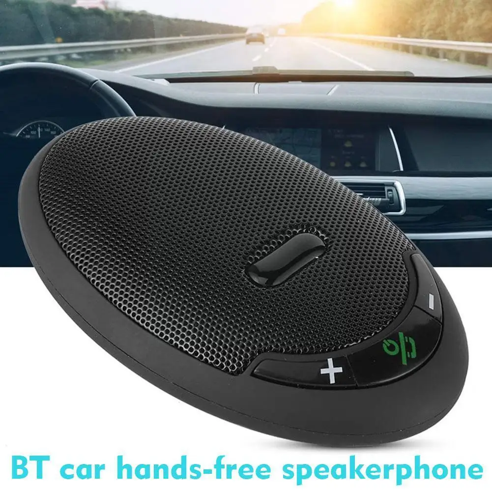 

Автомобильный комплект Bluetooth-совместимый 5,0 солнцезащитный козырек для установки мобильного телефона автомобильный телефонный динамик портативный комплект громкой связи для вызова Авто U8N5
