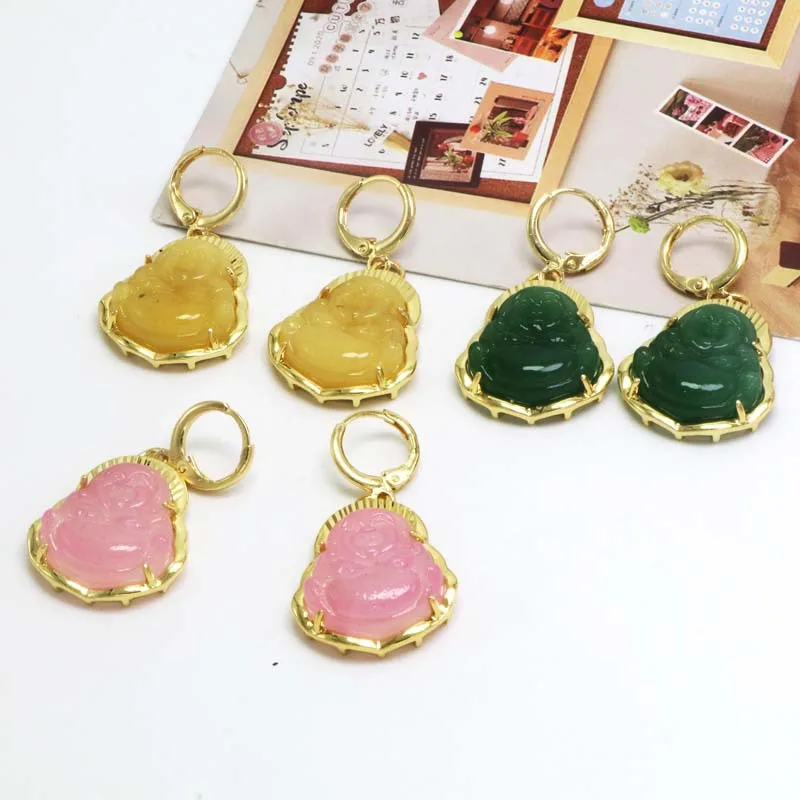 Cute Maitreya Buddha Earrings For Women Girls Amulet Chinese Style Buddha Pendant Earring Boho Jewelry Pendientes Mujer
Cute Maitreya Buddha Earrings For Women Girls Amulet Chinese Style Buddha Pendant Earring Boho Jewelry Pendientes Mujer