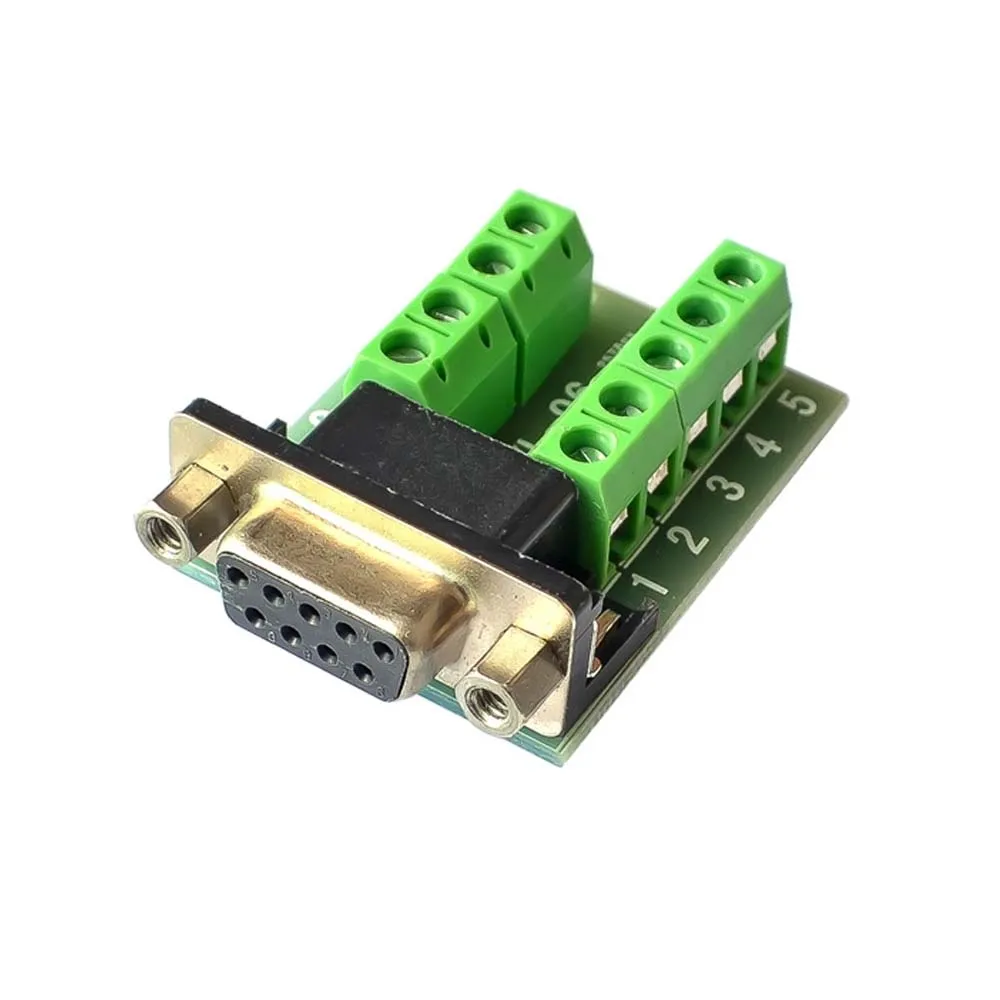DB9 Male Female адаптер сигналов терминальный модуль RS232 последовательный для терминала DB9 соединитель
DB9 Male Female адаптер сигналов терминальный модуль RS232 последовательный для терминала DB9 соединитель