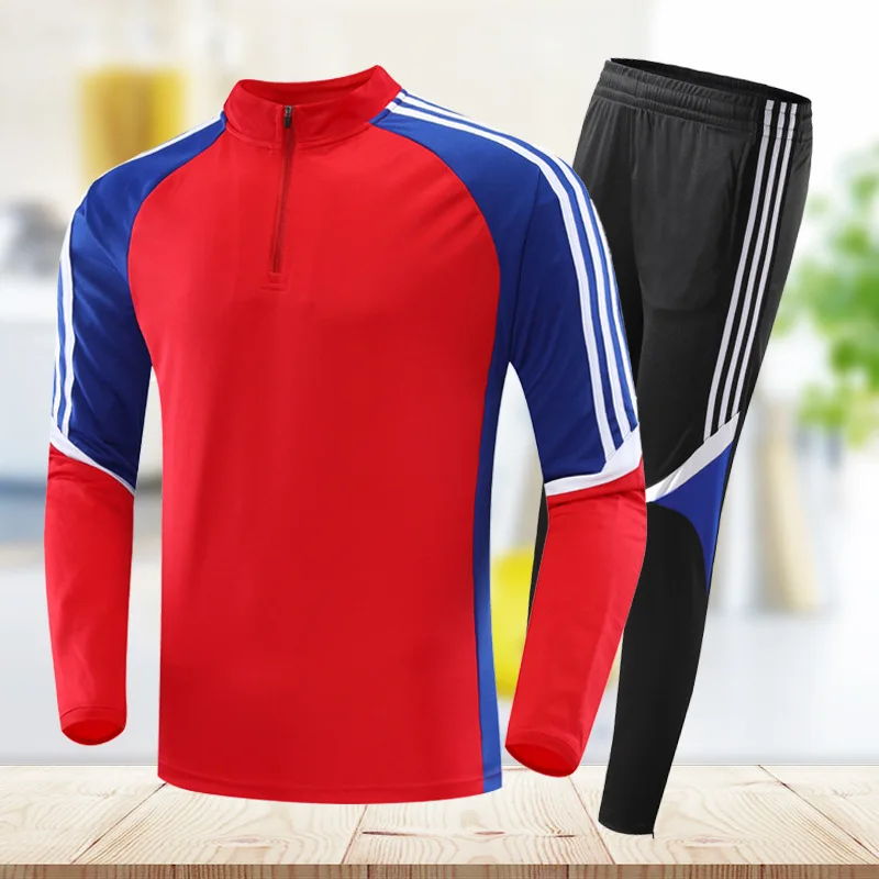 2021-2022 New Men's Football Tracksuit Sports Maillot de foot Sweater Training Wear Survement Jogging Suit Kids & Adults
2021-2022 New Men's Football Tracksuit Sports Maillot de foot Sweater Training Wear Survement Jogging Suit Kids & Adults