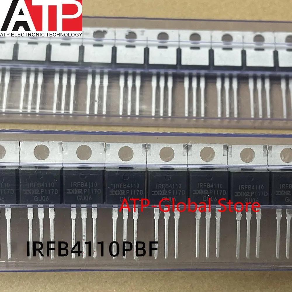 10 шт./лот Оригинальный Новый IRFB4110PBF IRFB4110 TO-220 MOS N канал MOSFET 100V 180A ATP
10 шт./лот Оригинальный Новый IRFB4110PBF IRFB4110 TO-220 MOS N канал MOSFET 100V 180A ATP