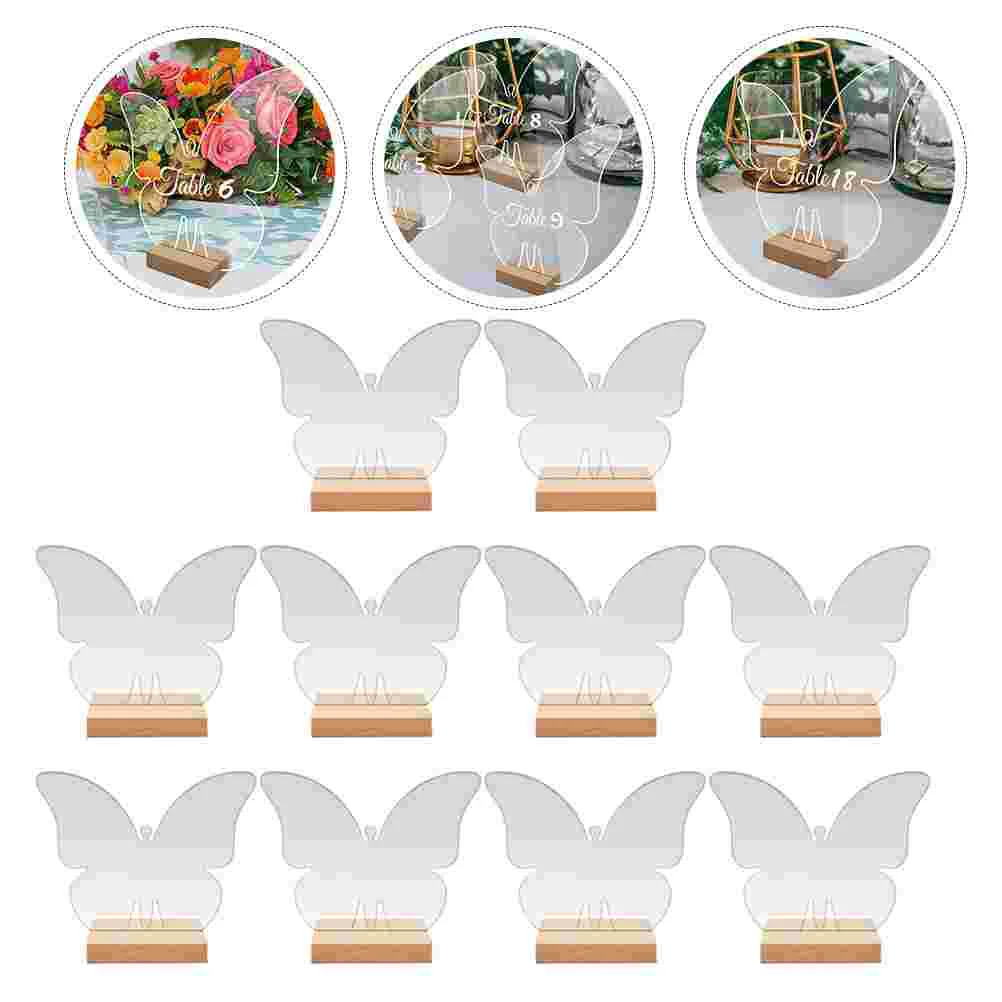 10 Sets Butterfly Seat Card Desk Sign Reserved Table Signs Digital Signage Blank Acrylic Wedding Banquet Mirror Trim
10 Sets Butterfly Seat Card Desk Sign Reserved Table Signs Digital Signage Blank Acrylic Wedding Banquet Mirror Trim