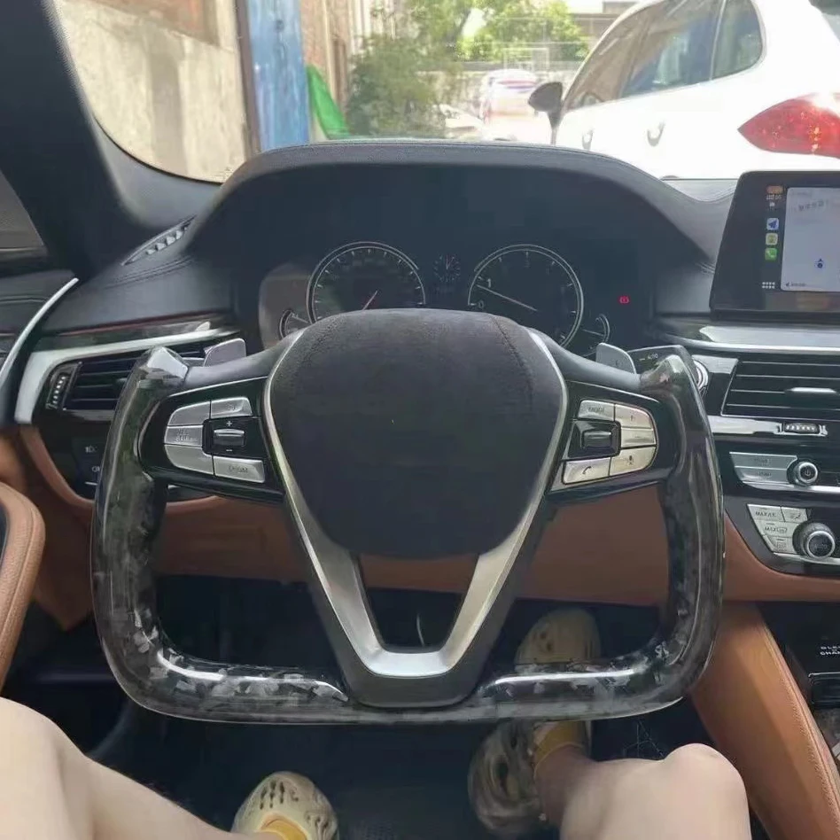 Carbon Fiber Steering Wheel 2020-2022 For Bmw 5 Series 6gt G38 G20 G21 G30 G31 G32 X3 G01 X4 G02 X5 G05 X7 G07 Z4 G29 G11 G12
Carbon Fiber Steering Wheel 2020-2022 For Bmw 5 Series 6gt G38 G20 G21 G30 G31 G32 X3 G01 X4 G02 X5 G05 X7 G07 Z4 G29 G11 G12