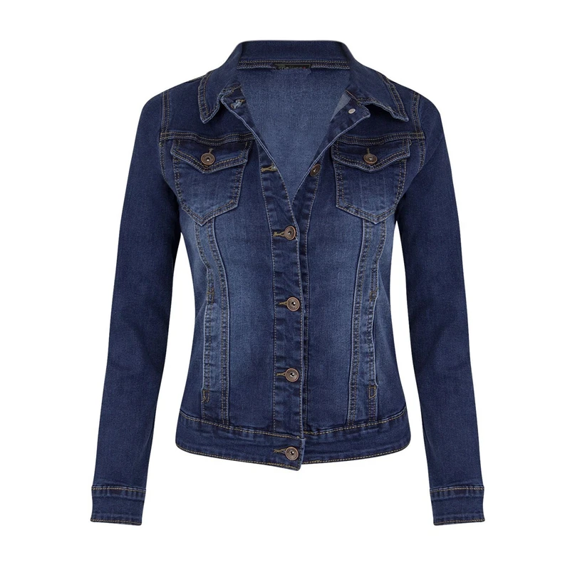 Women Autumn Winter Short Fit Motorcycle Elastic Denim Jacket Tops Women Girls Fashionable Jeans Coat Stretch Jean Jacket
Women Autumn Winter Short Fit Motorcycle Elastic Denim Jacket Tops Women Girls Fashionable Jeans Coat Stretch Jean Jacket