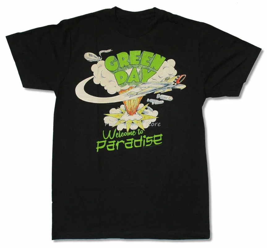 men cotton tshirt man bigger size teeshirt Green Day Paradise Black T Shirt New Band Merch Welcome Street Wear Fashion Tee Shirt
men cotton tshirt man bigger size teeshirt Green Day Paradise Black T Shirt New Band Merch Welcome Street Wear Fashion Tee Shirt
