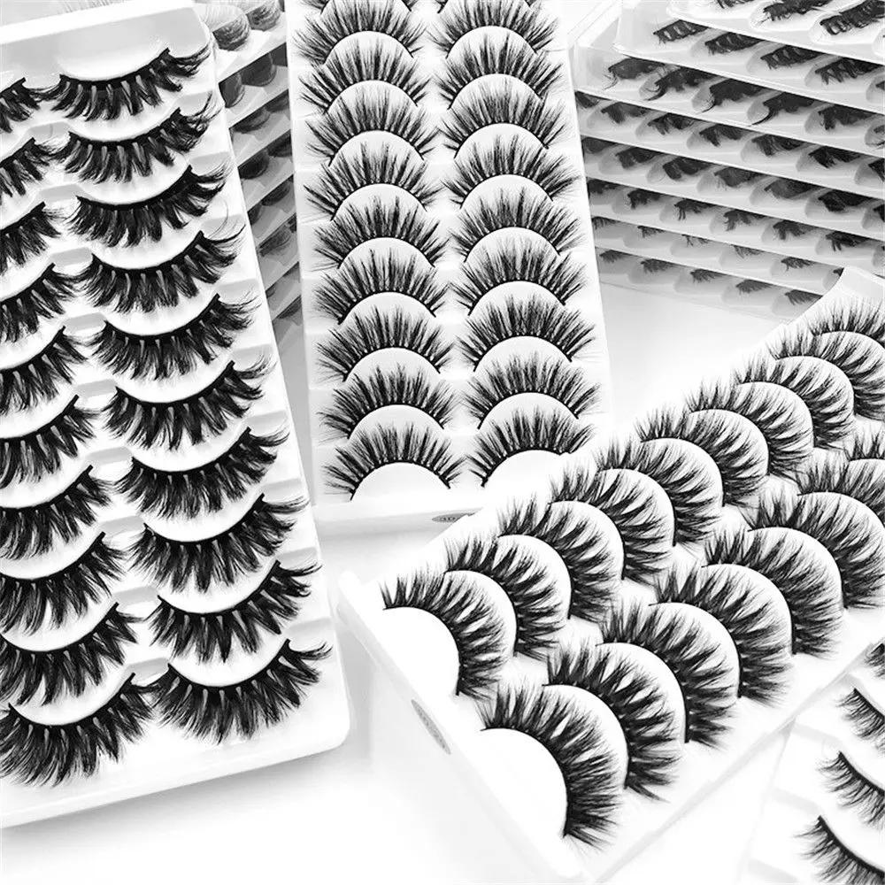 Pairs Reusable Crisscross Handmade Craft Thick Long Fake Eyelashes False Eyelashes 3D Faux Mink Eyelashes Wispy Fluffy
Pairs Reusable Crisscross Handmade Craft Thick Long Fake Eyelashes False Eyelashes 3D Faux Mink Eyelashes Wispy Fluffy