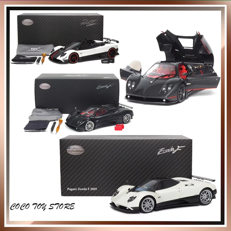Pagani Zonda Cinque модель автомобиля из сплава почти настоящая 1/18 украшение для комнаты