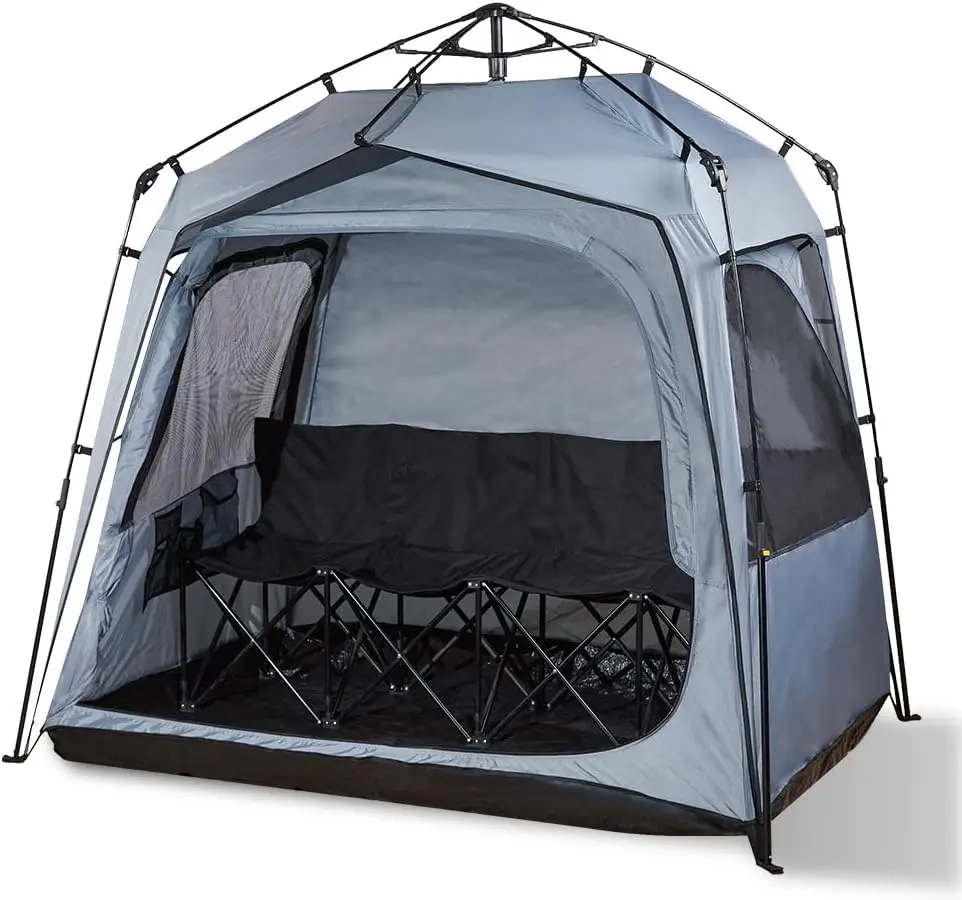 All Weather Sports Tent - Largest Sports Pod Pop Up Tent for Up to 4 People - Pop Up Pod for Rain Wind Cold Bugs - Bubble Tent w
All Weather Sports Tent - Largest Sports Pod Pop Up Tent for Up to 4 People - Pop Up Pod for Rain Wind Cold Bugs - Bubble Tent w