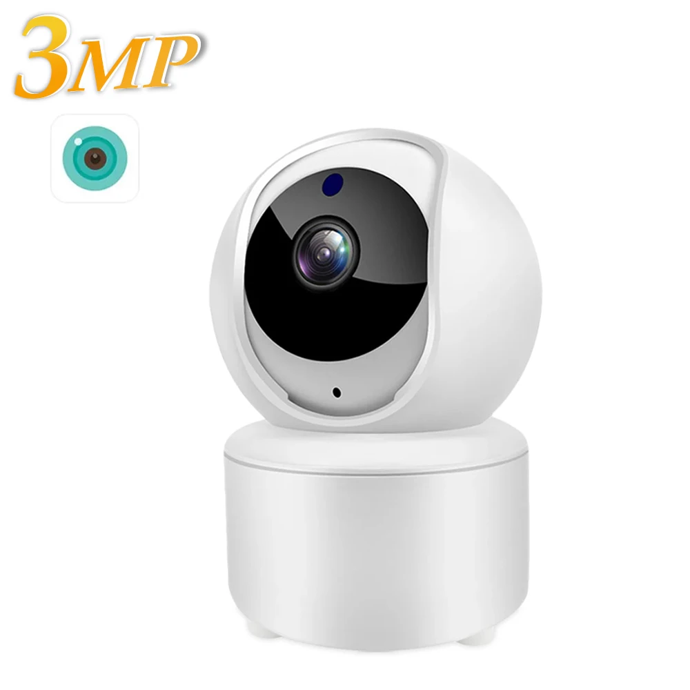 HAMROL 3MP Mini Wifi IP Camera ICSEE Indoor WiFi Wireless Surveillance Camera Automatic Tracking Two Way Audio PTZ Baby Monitor
HAMROL 3MP Mini Wifi IP Camera ICSEE Indoor WiFi Wireless Surveillance Camera Automatic Tracking Two Way Audio PTZ Baby Monitor