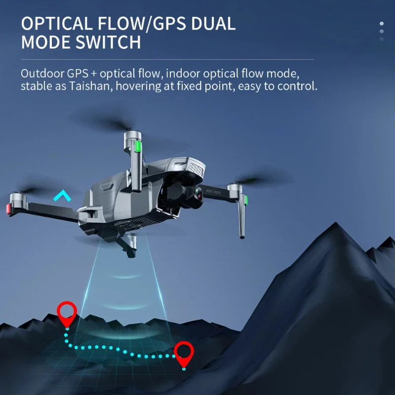 Drone 4k Profesional Dron with Camera 3-Axis Gimbal Brushless 5G Wif GPS Optical Flow RC Quadcopter 
Drone 4k Profesional Dron with Camera 3-Axis Gimbal Brushless 5G Wif GPS Optical Flow RC Quadcopter