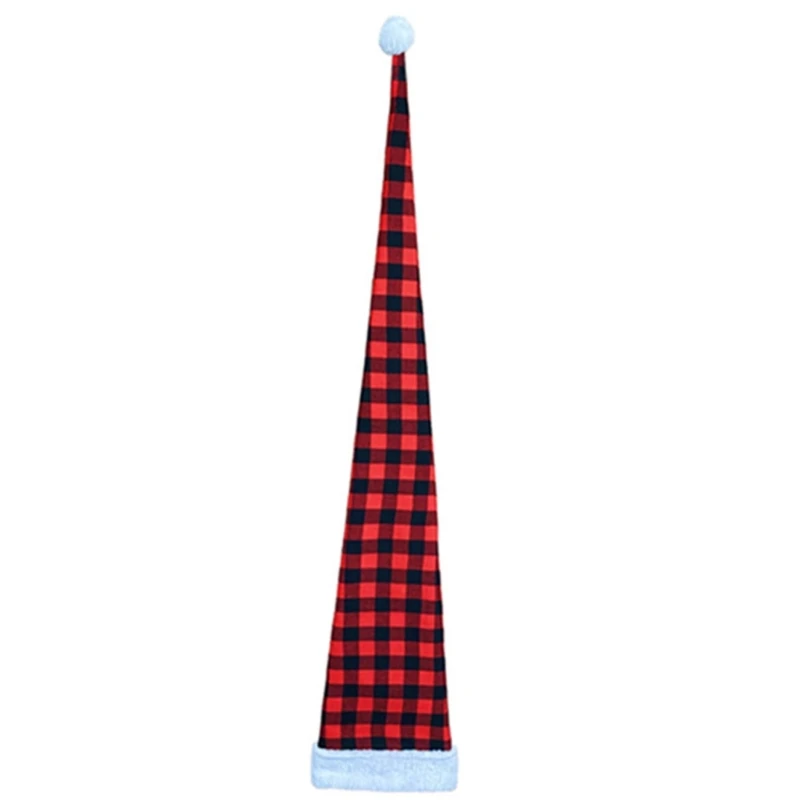 Christmas Hat Unisex Adult Kids Santa Hat Xmas Holiday Hat for Festive Party New Year Gift Decor Black&Red Lattice Hat NEW
Christmas Hat Unisex Adult Kids Santa Hat Xmas Holiday Hat for Festive Party New Year Gift Decor Black&Red Lattice Hat NEW