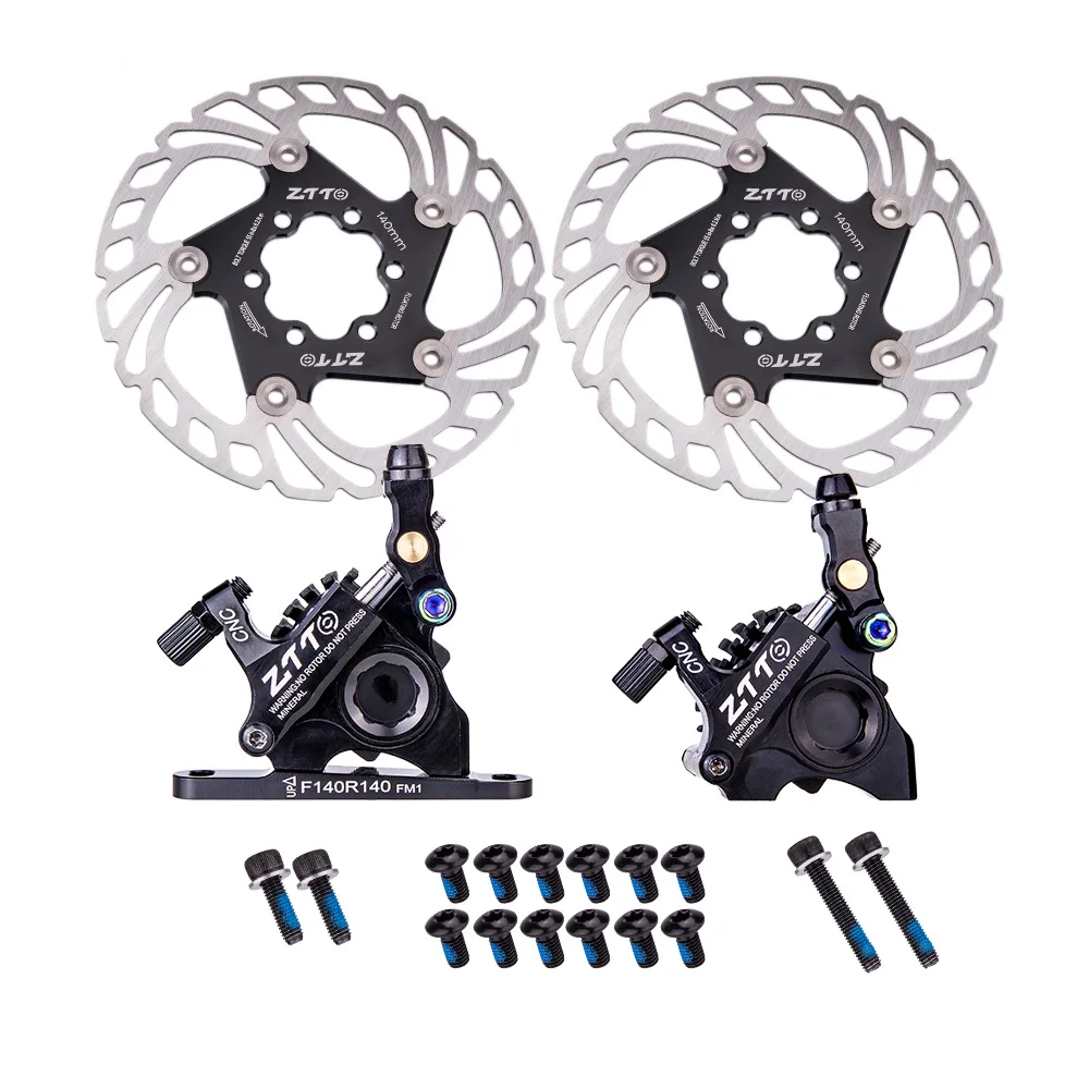 ZTTO Gravel Road Bike Disc Brake Hydraulic Flat Mount CX Rotor Brake Caliper CNC Bicycle Mechanical Wire Pull Metal Pads 105
ZTTO Gravel Road Bike Disc Brake Hydraulic Flat Mount CX Rotor Brake Caliper CNC Bicycle Mechanical Wire Pull Metal Pads 105