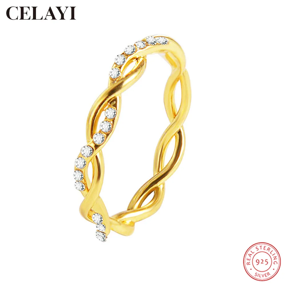 S925 Sterling Silver Ring For Women European and American Fashion Simple Diamond Twist Ring Bridal Banquet Party Jewelry Gifts
S925 Sterling Silver Ring For Women European and American Fashion Simple Diamond Twist Ring Bridal Banquet Party Jewelry Gifts
