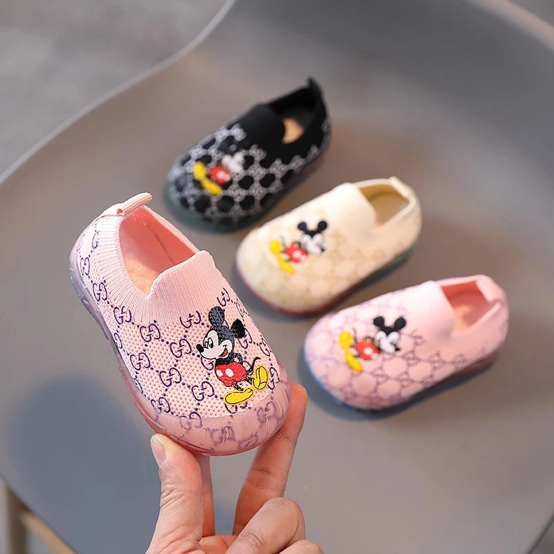 Lovely Cute Fashion Children Casual Shoes Disney Brands Micky Infant Tennis Toddlers Breathable Baby Girls Boys Kids Shoe
Lovely Cute Fashion Children Casual Shoes Disney Brands Micky Infant Tennis Toddlers Breathable Baby Girls Boys Kids Shoe