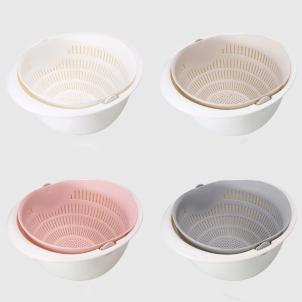 Kitchen Drain Basket Bowl Taomi Kitchen Strainer Noodles Vegetables and Fruits Double Drain Basket
Kitchen Drain Basket Bowl Taomi Kitchen Strainer Noodles Vegetables and Fruits Double Drain Basket