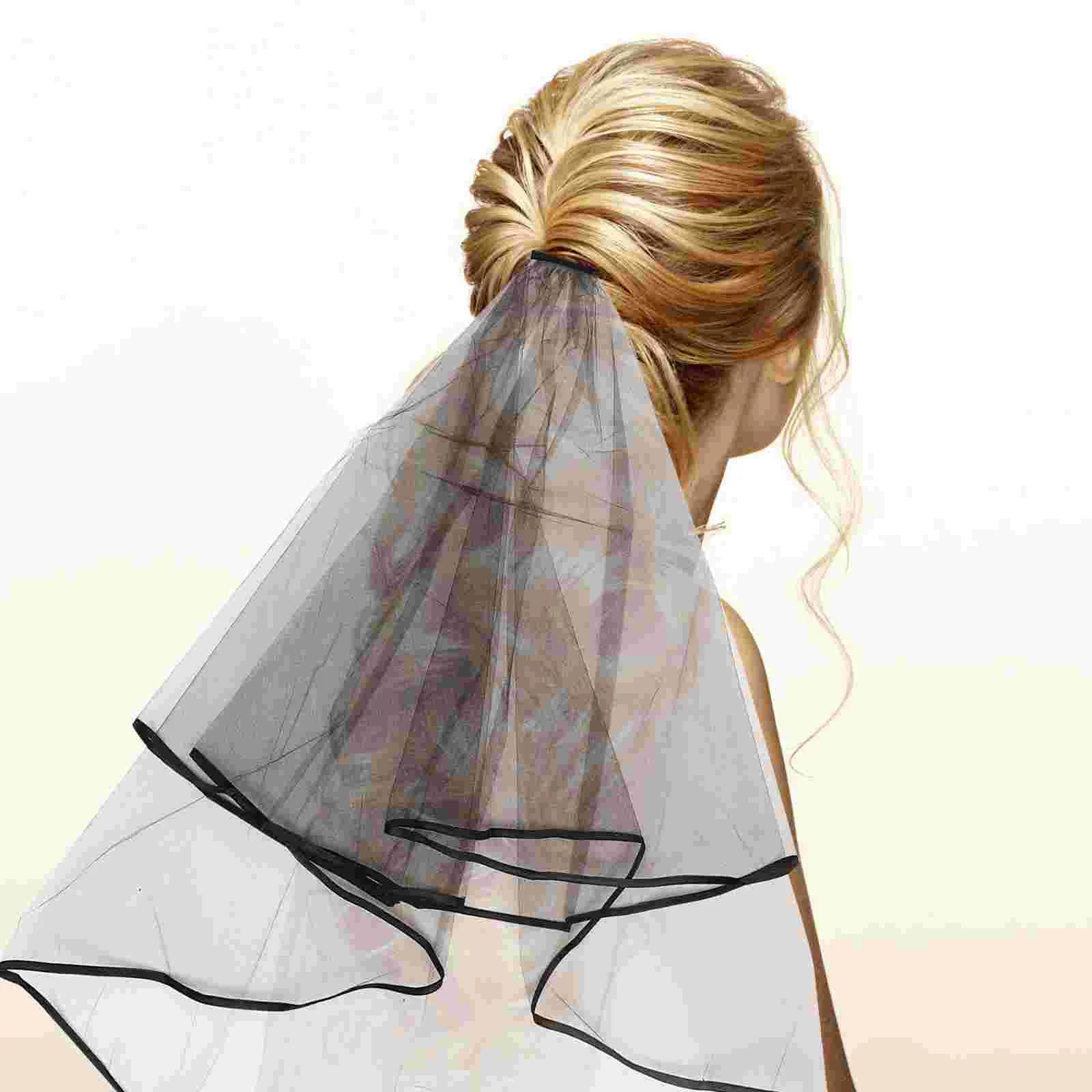 Bridal Dresses Bride Short Veil Bachelorette Party Double Layer Plastic Hair Accessories Women
Bridal Dresses Bride Short Veil Bachelorette Party Double Layer Plastic Hair Accessories Women