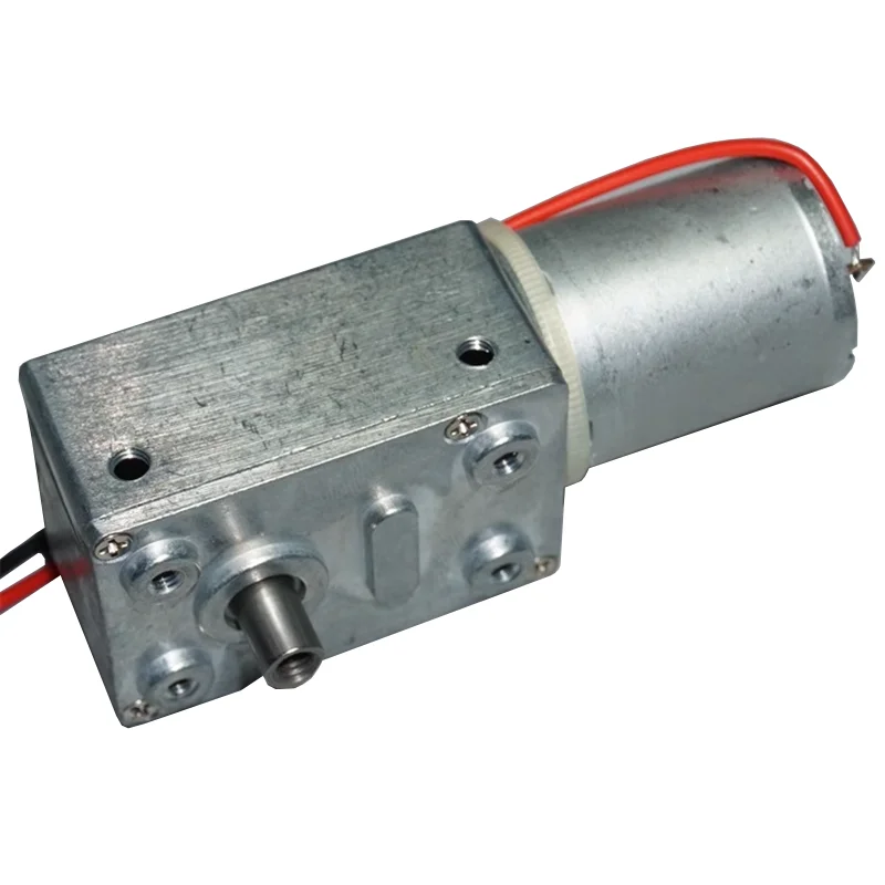 370 Gear Motor 3V 5V 6V 5.5RPM-12RPM Slow Speed Large Torque Turbo Worm Gear Motor Mini Metal Gear Box Reducer Motor Reversible 
370 Gear Motor 3V 5V 6V 5.5RPM-12RPM Slow Speed Large Torque Turbo Worm Gear Motor Mini Metal Gear Box Reducer Motor Reversible