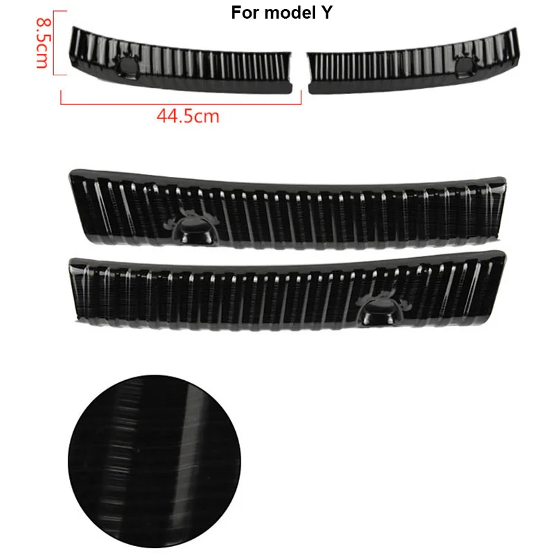 For Tesla Model Y Auto Rear Bumper Guards Protector Anti-scratch Cover Sill Guard Foot Plate Door Rear Trunk Stickers Cover
For Tesla Model Y Auto Rear Bumper Guards Protector Anti-scratch Cover Sill Guard Foot Plate Door Rear Trunk Stickers Cover