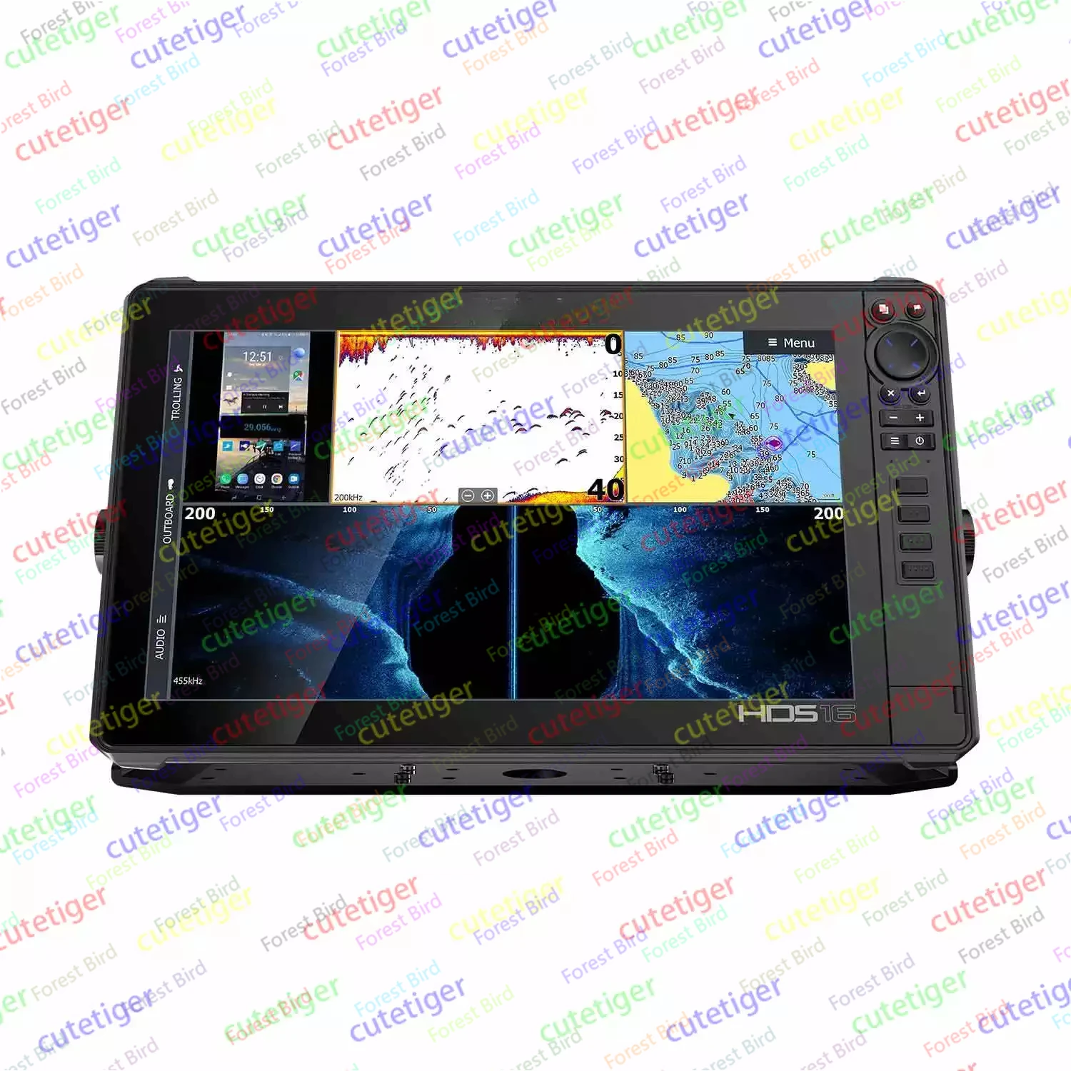 Fish Finders HDS-16/HDS7/HDS9/HDS12 LIVE с активной съемкой изображения 3 в 1 креплением на транце и