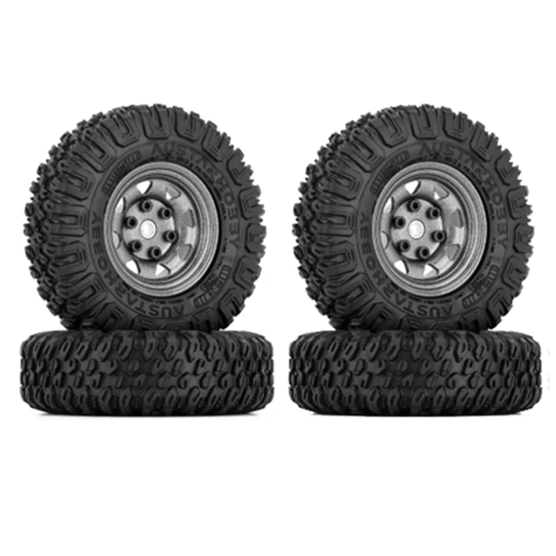4PCS 85Mm 1.55 Metal Beadlock Wheel Rims Tires Set For 1/10 RC Crawler Car Axial Yeti Jr RC4WD D90 TF2 Tamiya
4PCS 85Mm 1.55 Metal Beadlock Wheel Rims Tires Set For 1/10 RC Crawler Car Axial Yeti Jr RC4WD D90 TF2 Tamiya