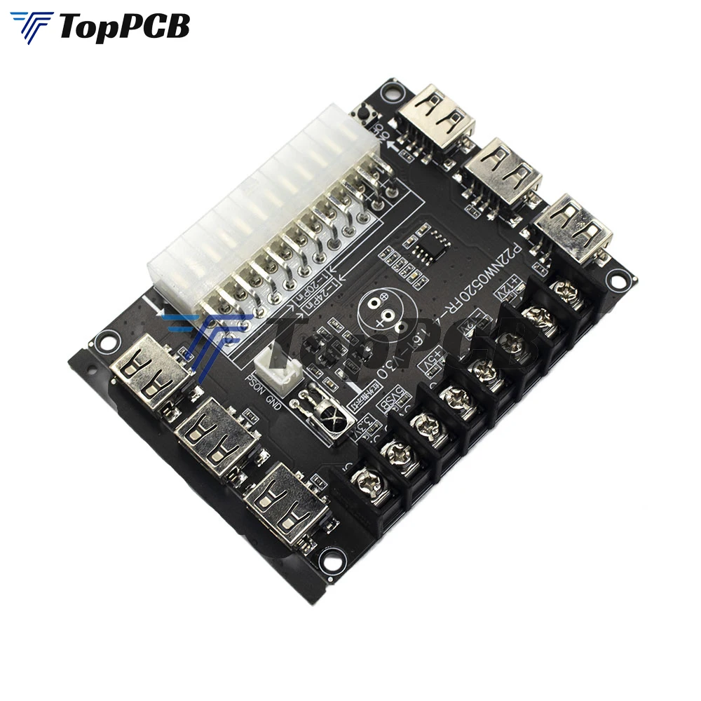 Инфракрасная коммутационная плата ATX с 24 контактами, 3,3 В, 5 В, 12 В, 6 USB-портов
Инфракрасная коммутационная плата ATX с 24 контактами, 3,3 В, 5 В, 12 В, 6 USB-портов