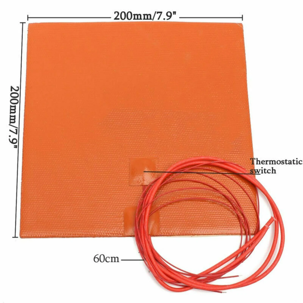 200W 12V Silicone Heater Pad 200x200mm For Heating Mat Car Engine Oil Pan Sump Tank Heater Pad Oil Tank Wear Protect Heat Bed
200W 12V Silicone Heater Pad 200x200mm For Heating Mat Car Engine Oil Pan Sump Tank Heater Pad Oil Tank Wear Protect Heat Bed