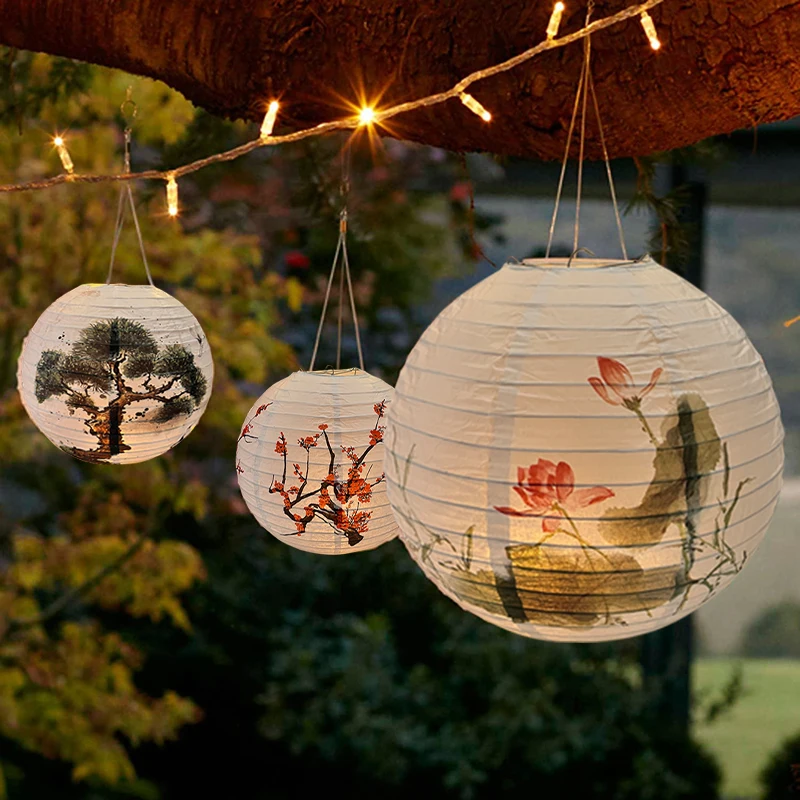 1pc 30cm Plum Blossom Flower Printed Paper Lantern Wedding Festival Party Decorations Home Living Room Decor Hanging Lampion
1pc 30cm Plum Blossom Flower Printed Paper Lantern Wedding Festival Party Decorations Home Living Room Decor Hanging Lampion