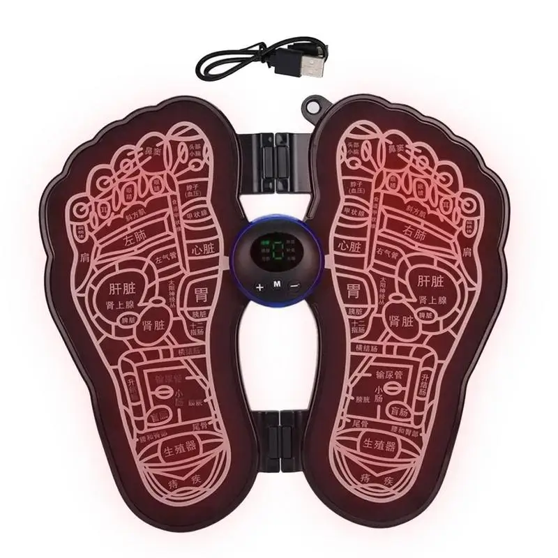 Foot Massager Mat Portable EMS Electric Feet Massager Cushion Pad Foldable Massage Tool For Relaxing Feet And Soothing Foot
Foot Massager Mat Portable EMS Electric Feet Massager Cushion Pad Foldable Massage Tool For Relaxing Feet And Soothing Foot
