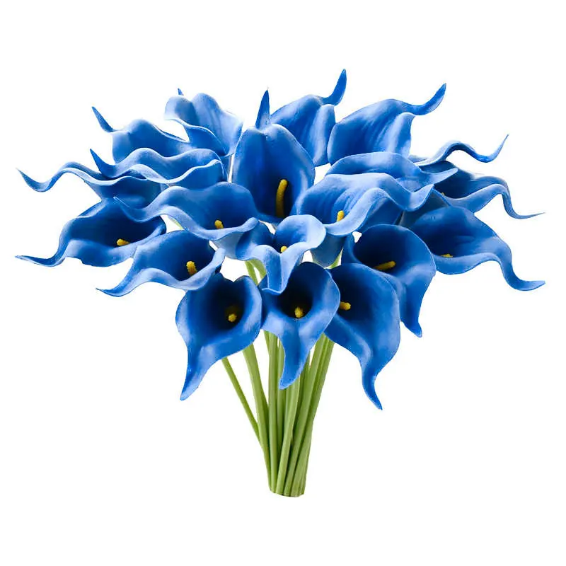 Blue Calla Lily Artificial Flowers Real Touch Lilies Bouquet Fake Flowers Artificial for Decoration for Home Flower Decoration
Blue Calla Lily Artificial Flowers Real Touch Lilies Bouquet Fake Flowers Artificial for Decoration for Home Flower Decoration
