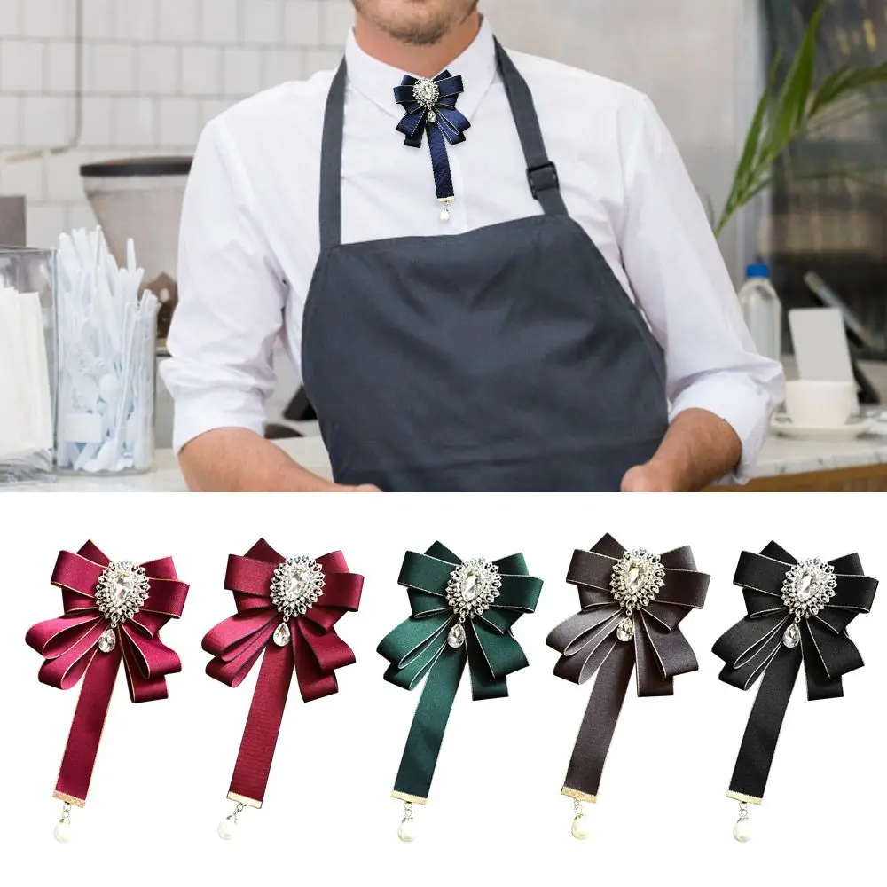 Large Size College Style Knitted Bow Collar Jewelry Bow Tie Bowknot Uniform Bowties Bow Brooch
Large Size College Style Knitted Bow Collar Jewelry Bow Tie Bowknot Uniform Bowties Bow Brooch