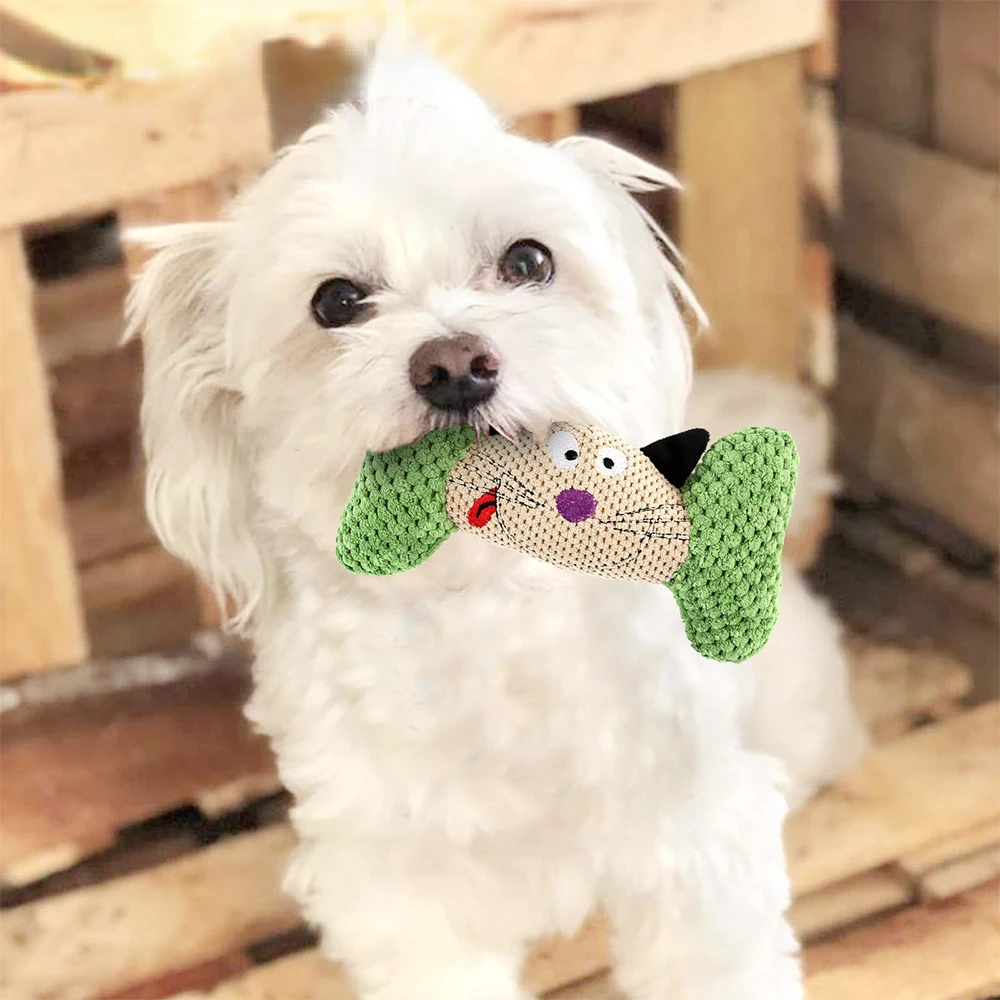 2022NEW Dog Chew Toys Plush Squeeze Vocalize Puppy Molar Bone Shape Soft Bite Resistant Outdoor Interactive Training Pets Suppli
2022NEW Dog Chew Toys Plush Squeeze Vocalize Puppy Molar Bone Shape Soft Bite Resistant Outdoor Interactive Training Pets Suppli