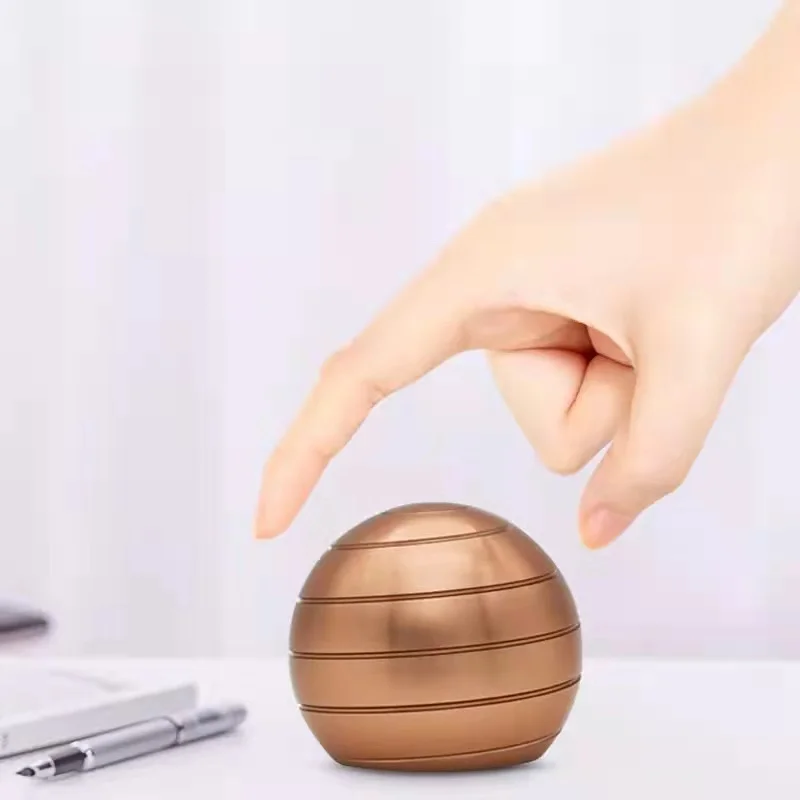 MGP Adult Desktop Stress Relief Metal Toy Aluminum Alloy Decompression Hypnosis Rotary Gyro Fingertip Toy Kinetic Round Spinner
MGP Adult Desktop Stress Relief Metal Toy Aluminum Alloy Decompression Hypnosis Rotary Gyro Fingertip Toy Kinetic Round Spinner