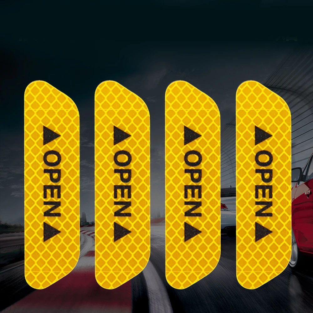 100% Brand New 4Pcs/Set Car OPEN Reflective Tape Warning Mark Open Notice Accessories Exterior Easy To Install
100% Brand New 4Pcs/Set Car OPEN Reflective Tape Warning Mark Open Notice Accessories Exterior Easy To Install