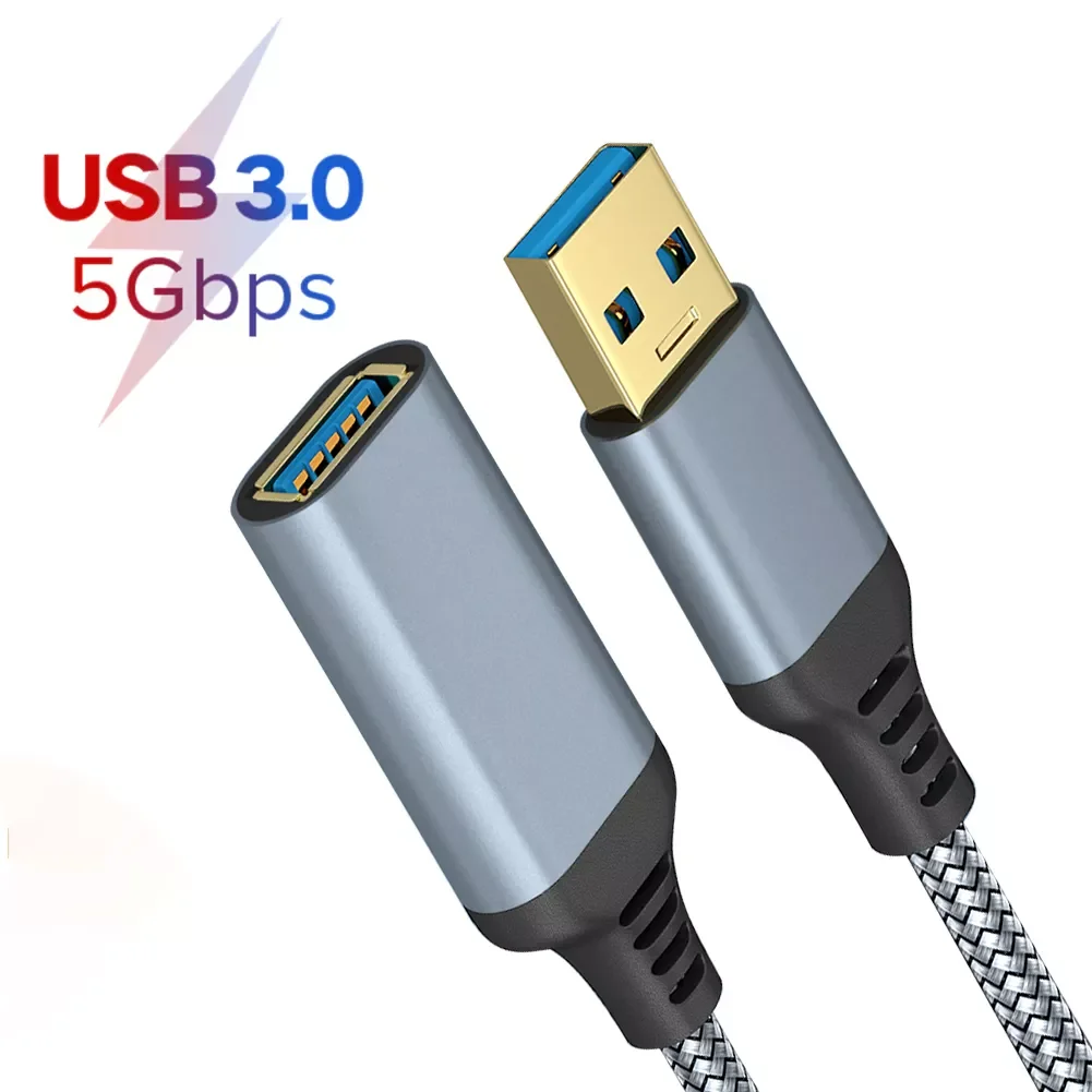 2022 trend Braided USB 3.0 Male To Female High-Speed Transmission Data Cable Computer Camera Printer Extension Cable 2/3/5M
2022 trend Braided USB 3.0 Male To Female High-Speed Transmission Data Cable Computer Camera Printer Extension Cable 2/3/5M
