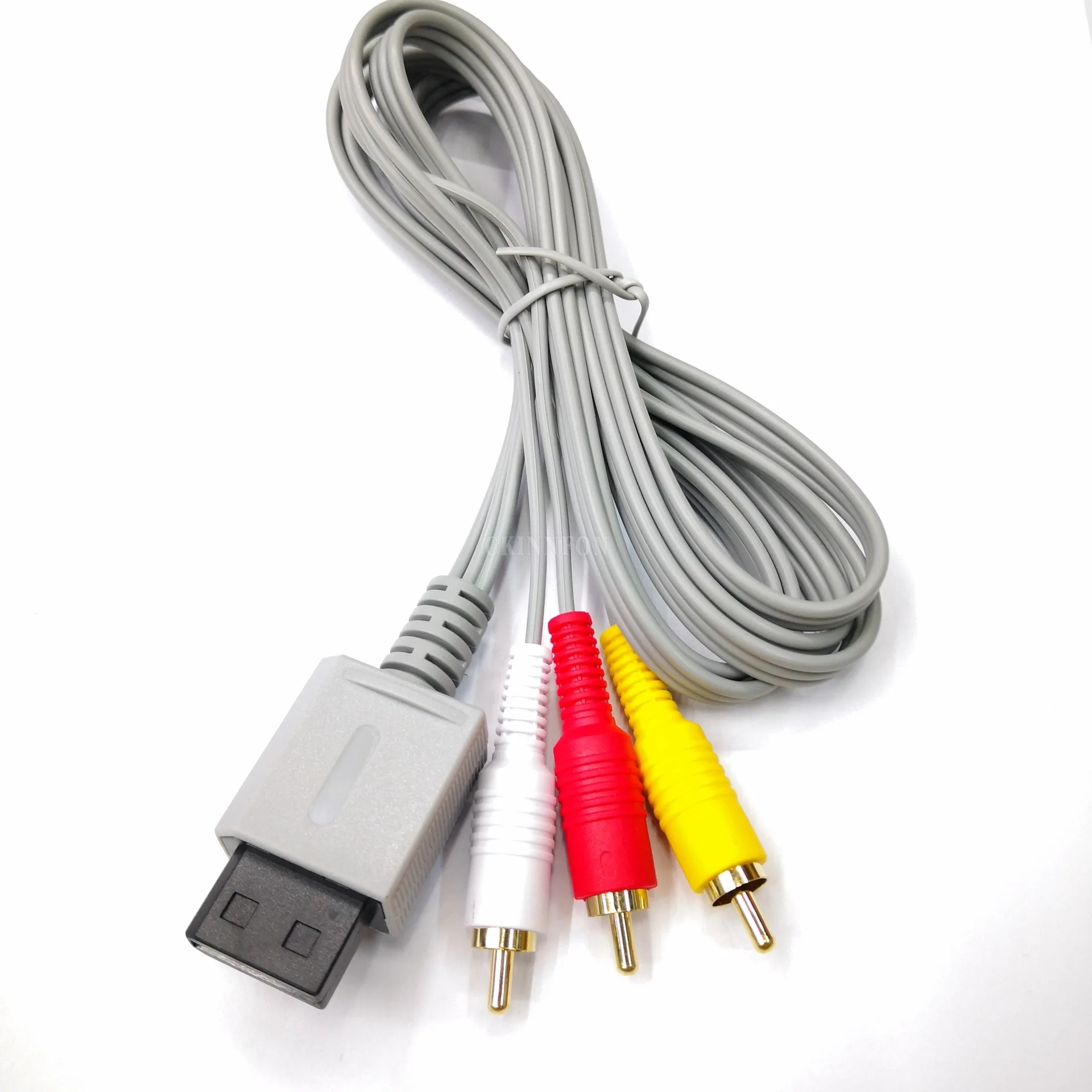 20Pcs 1.8m 3 RCA Cable For Nintendo Wii Controller Console Audio Video AV Cable Composite 480p Gold-plated 3RCA For Will
20Pcs 1.8m 3 RCA Cable For Nintendo Wii Controller Console Audio Video AV Cable Composite 480p Gold-plated 3RCA For Will