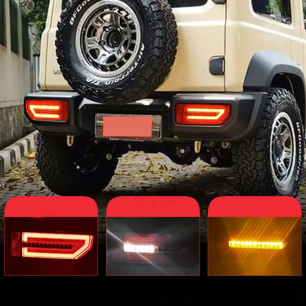 LED Tail Light Turn Signal Brake Light Reversing Lamp For Suzuki JIMNY 2019 2020 Reflector Stop Light Taillight Rear Lamp
LED Tail Light Turn Signal Brake Light Reversing Lamp For Suzuki JIMNY 2019 2020 Reflector Stop Light Taillight Rear Lamp