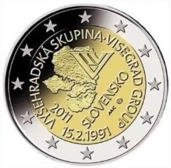 2 Euro Bimetal Coin, 20 Th Anniversary of the Establishment of Wisegla Group in 2011, Slovakia 100% Original
2 Euro Bimetal Coin, 20 Th Anniversary of the Establishment of Wisegla Group in 2011, Slovakia 100% Original
