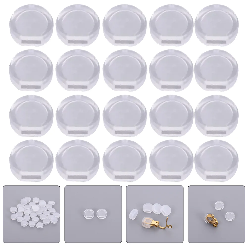 100 Pcs Earrings Silicone Backs Pierced Clip Converter Covers Sports Silica Gel Soft Making Kit Child Backing
100 Pcs Earrings Silicone Backs Pierced Clip Converter Covers Sports Silica Gel Soft Making Kit Child Backing