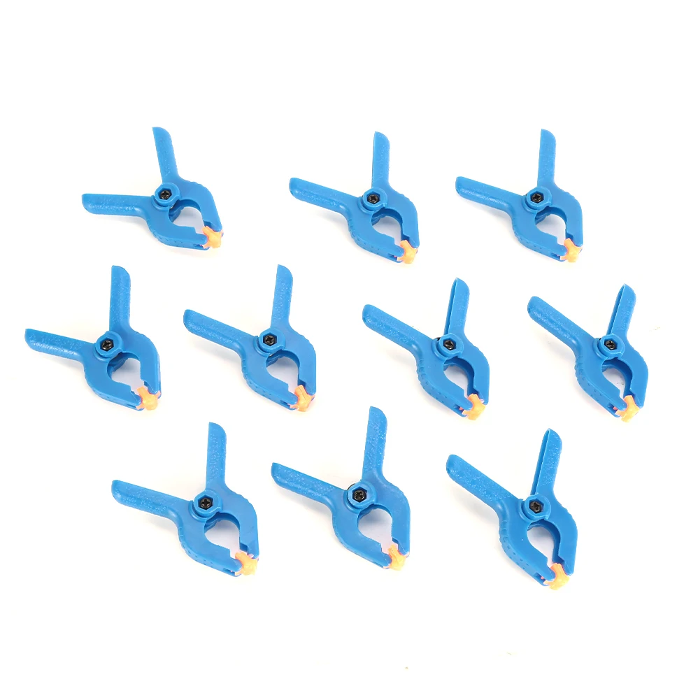 Durable Hot sale New Practical Useful Spring Clamps 10pcs 2 inch Blue Cramps Heavy-duty Jaw Opening Kit Plastic
Durable Hot sale New Practical Useful Spring Clamps 10pcs 2 inch Blue Cramps Heavy-duty Jaw Opening Kit Plastic