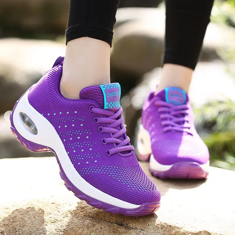 Oversize Non-slip Sport Shoes Women Running Shoes Woman Platform Sports Shoes Women's Sneakers Purple Scarpe Donna Fitness E-667
Oversize Non-slip Sport Shoes Women Running Shoes Woman Platform Sports Shoes Women's Sneakers Purple Scarpe Donna Fitness E-667