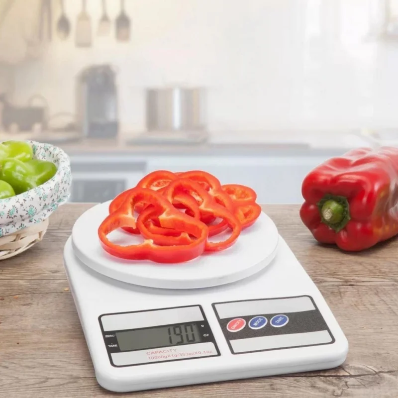 

Цифровые весы 5 кг/1 г, светодиодные электронные весы, кухонные точные пищевые весы, измерительный вес, кухонные портативные пищевые весы для приготовления пищи