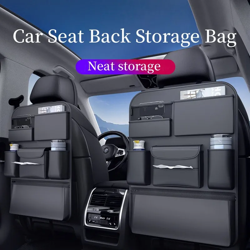 Car Seat Back Storage Bag Hanging Bag Multi-function Storage Box Car Storage Bag Leather Storage Bag Tissue Paper Box
Car Seat Back Storage Bag Hanging Bag Multi-function Storage Box Car Storage Bag Leather Storage Bag Tissue Paper Box