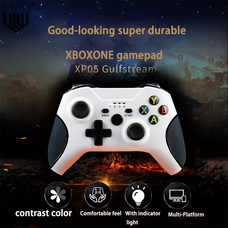 For Xbox Bluetooth 2.4 G Controller Gamepad Joystick Controller For Xbox One Dual Vibration Game Controller Gamepad Joystick
For Xbox Bluetooth 2.4 G Controller Gamepad Joystick Controller For Xbox One Dual Vibration Game Controller Gamepad Joystick