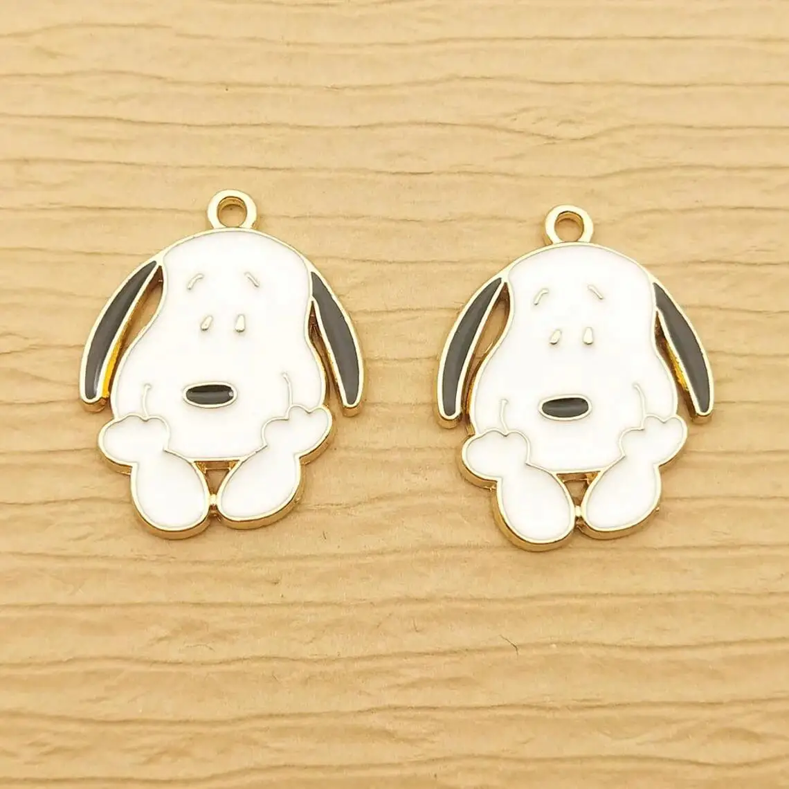 10pcs Enamel Cartoon Dog Charm for Jewelry Making Supplies Kawaii Earring Charms Pendants Keychain Accessories Metal Materials
10pcs Enamel Cartoon Dog Charm for Jewelry Making Supplies Kawaii Earring Charms Pendants Keychain Accessories Metal Materials